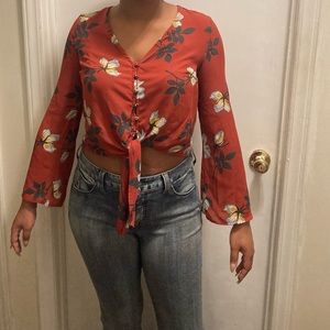 Floral blouse